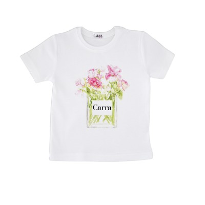 Carra Flowervase детска тениска